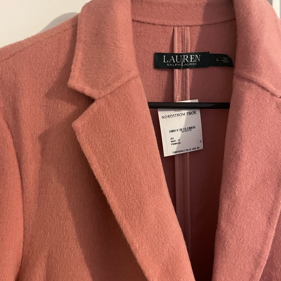 Ralph Lauren pink coat